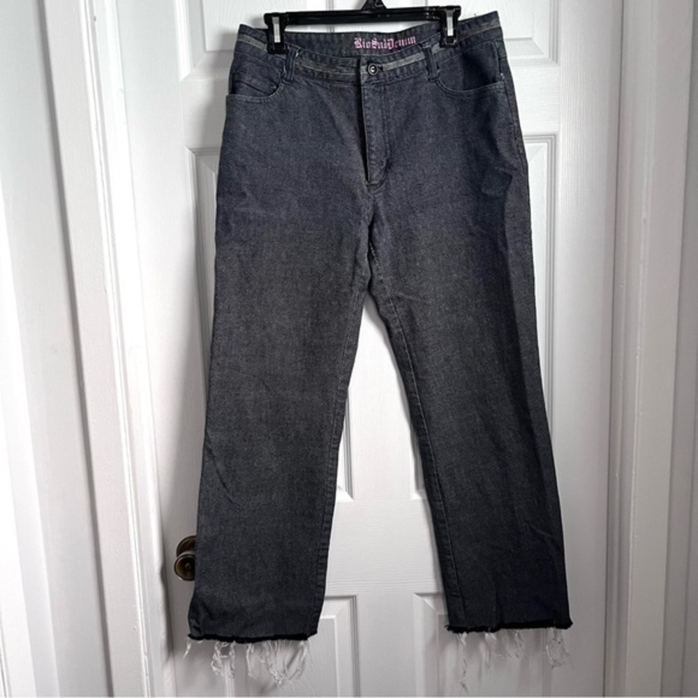 3/25$💥 Y2K Rio Sud Denim Mom Jeans Women 12 Large preppy